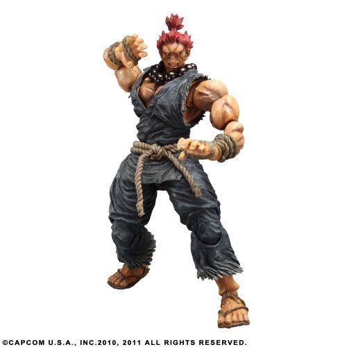 Super Street Fighter Iv Play Arts Kai Vol.2 Akuma Gouki Figure - Japan Figure
