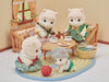 Epoch Sylvanian Families Alpaca Family Fs-31 St Mark Certified for Ages 3+ Dollhouse Toy- Japan Figure Store - #1 Bring To You The Best Japanese Goods