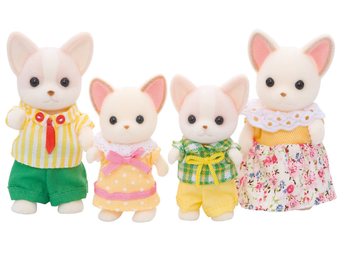 Epoch Sylvanian Families Chihuahua Family Dollhouse Toy FS-14 Safe for 3 years and up- Japan Figure Store - #1 Bring To You The Best Japanese Goods