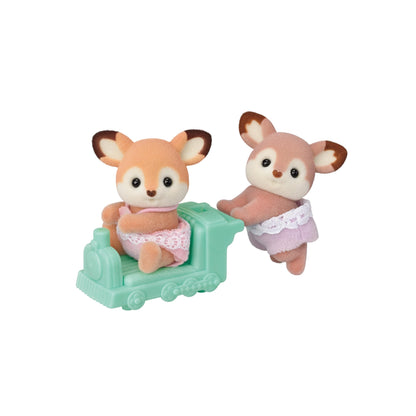 Epoch Sylvanian Families Deer Twins Doll Toy C-71 - Certified for Ages 3 and Up- Japan Figure Store - #1 Bring To You The Best Japanese Goods