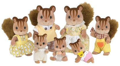 Epoch Sylvanian Families Walnut Squirrel Twins Doll Certified St Mark Toy for Ages 3+- Japan Figure Store - #1 Bring To You The Best Japanese Goods