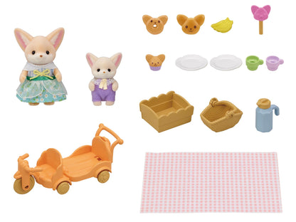 Epoch Sylvanian Families Fennec Doll/Furniture Set for 3 Years and Up - St Mark Certified- Japan Figure Store - #1 Bring To You The Best Japanese Goods