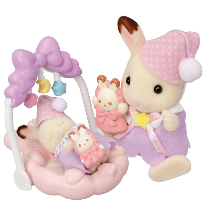 Epoch Sylvanian Families Dollhouse Set DF-27 - Sleep Together Toy Set Age 3 and Up- Japan Figure Store - #1 Bring To You The Best Japanese Goods