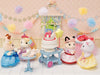 Epoch Sylvanian Families Sweet Party Dollhouse Set - Charcoal Cat Girl DF-21 for Ages 3+- Japan Figure Store - #1 Bring To You The Best Japanese Goods