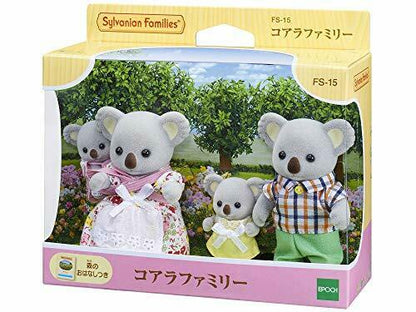 Sylvanian Families Dolls Koala Family Fs-15- Japan Figure Store - #1 Bring To You The Best Japanese Goods