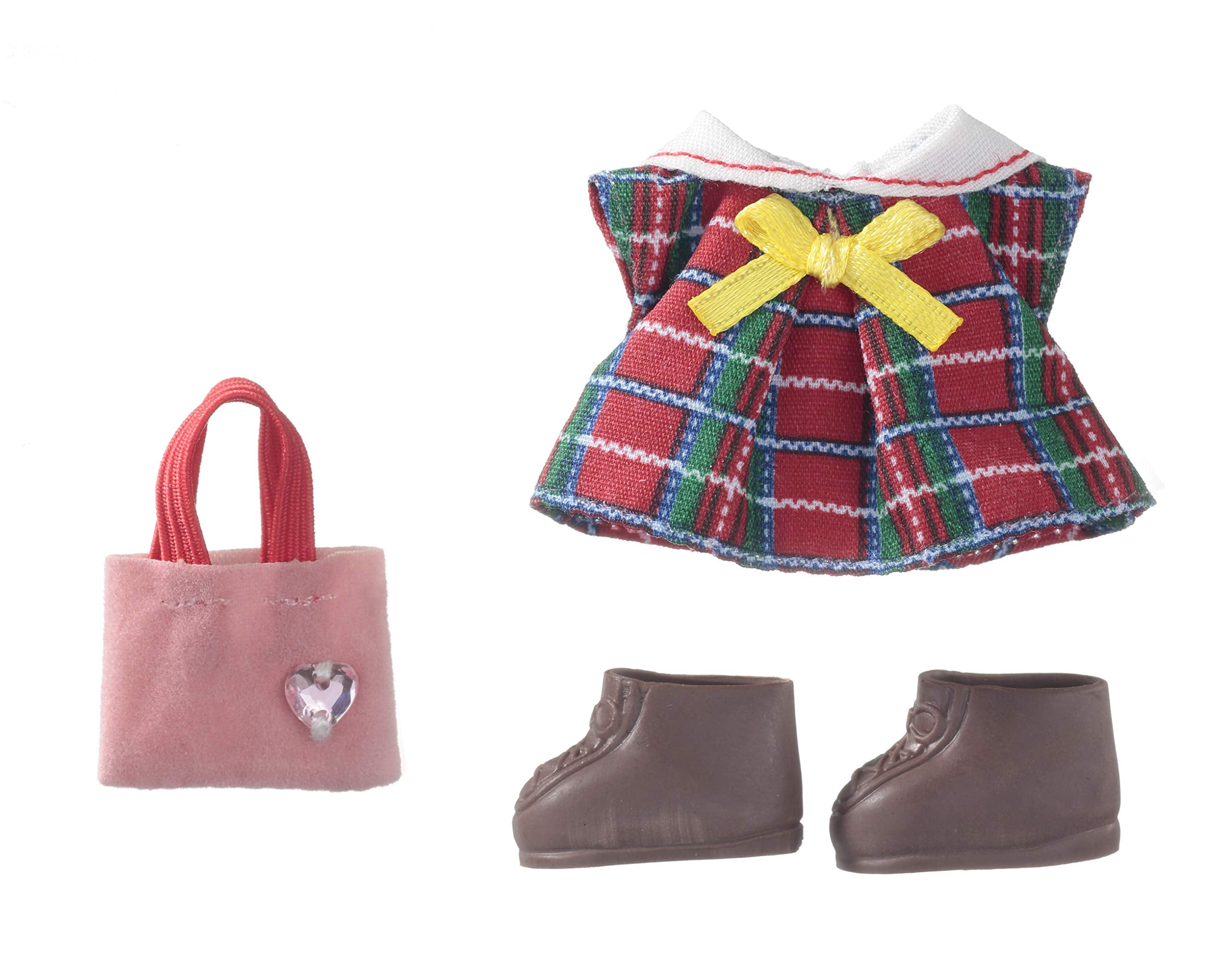 Epoch Sylvanian Families Girl's Red Dress-Up Dollhouse Toy Certified for Ages 3+- Japan Figure Store - #1 Bring To You The Best Japanese Goods