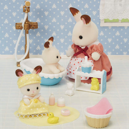 Epoch Sylvanian Families Baby Bath Furniture Set Age 3+ Toy Dollhouse- Japan Figure Store - #1 Bring To You The Best Japanese Goods
