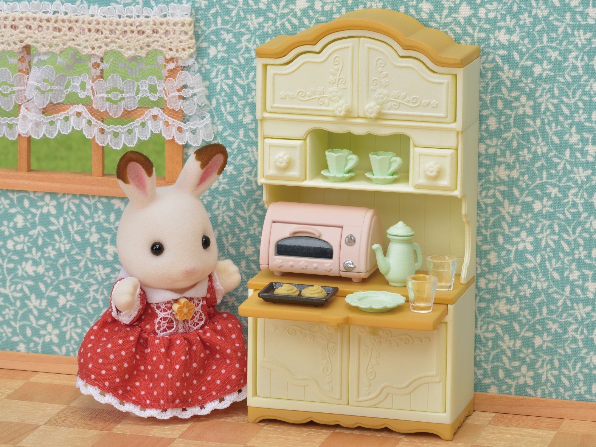 Epoch Japan Sylvanian Families Cupboard Toaster Set Ka-419- Japan Figure Store - #1 Bring To You The Best Japanese Goods