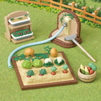 Epoch Sylvanian Families Vegetable Making Set Ka-616 Toy Dollhouse for Ages 3+- Japan Figure Store - #1 Bring To You The Best Japanese Goods