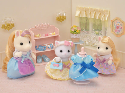 Epoch Sylvanian Families Hair Salon Stylish Dress Up Set Toy Dollhouse for Ages 3+- Japan Figure Store - #1 Bring To You The Best Japanese Goods