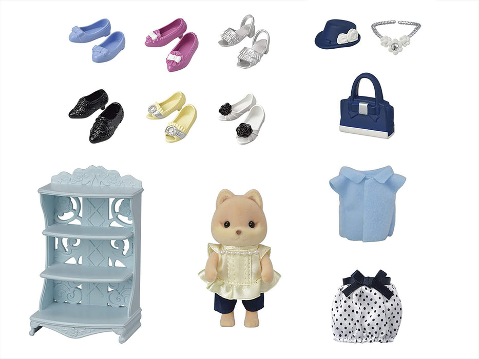 Epoch Sylvanian Families Town Stylish Shoes Toy Set Age 3+ Dollhouse TVS-13- Japan Figure Store - #1 Bring To You The Best Japanese Goods
