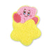 T's Factory Kirby's Dream Land Fluffy Embroidery Sticker Warp Star HK-5541614WS- Japan Figure Store - #1 Bring To You The Best Japanese Goods