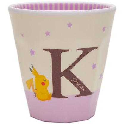 T'S FACTORY - Pokemon Initial Melamine Cup Pikachu K- Japan Figure Store - #1 Bring To You The Best Japanese Goods