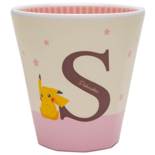 T'S FACTORY Pokemon Initial Melamine Cup Pikachu S- Japan Figure Store - #1 Bring To You The Best Japanese Goods