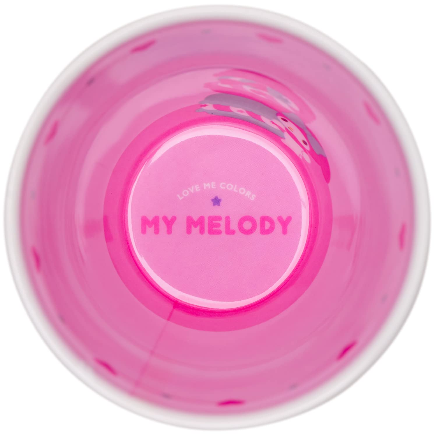 Ts Factory Melody Cup My Melody Love Me Colors Pink 270Ml Sr-5525450Mm H9.1 × Φ8.8Cm- Japan Figure Store - #1 Bring To You The Best Japanese Goods