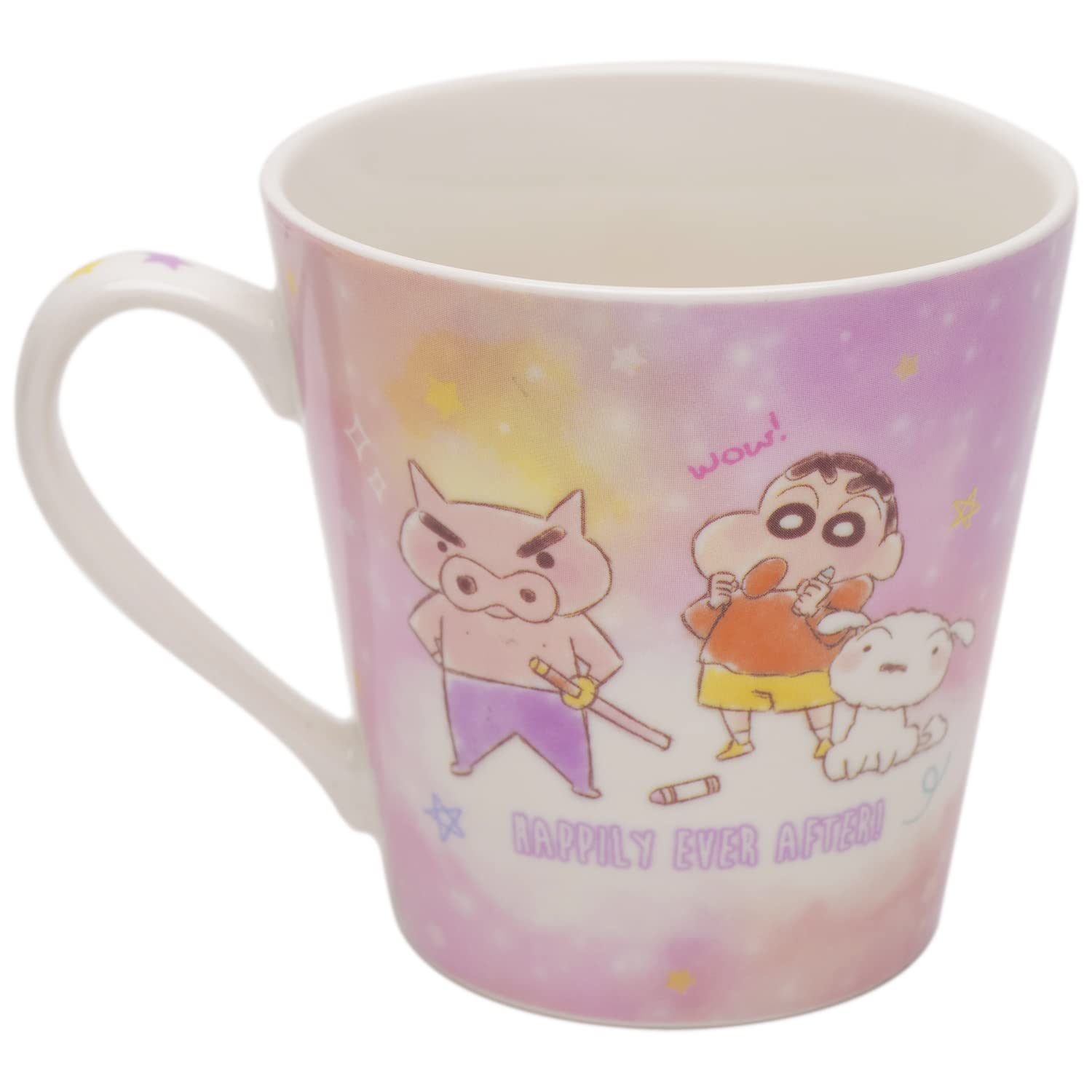 T'S FACTORY - Crayon Shin-Chan Mug Crayon Pink- Japan Figure Store - #1 Bring To You The Best Japanese Goods