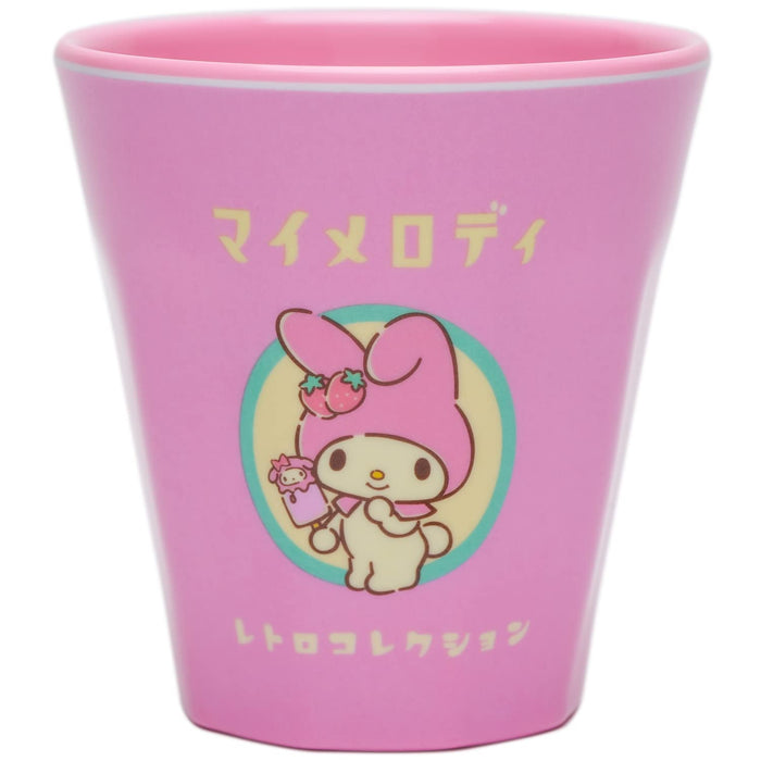 T'S FACTORY Sanrio Melamine Cup Retro My Melody- Japan Figure Store - #1 Bring To You The Best Japanese Goods