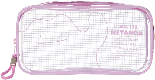T'S FACTORY Pokemon Clear Mesh Pouch Ditto- Japan Figure Store - #1 Bring To You The Best Japanese Goods