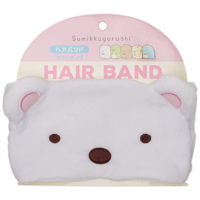 T&S Factory Sg-5537136Si Hair Band Sumikko Gurashi Shirokuma White- Japan Figure Store - #1 Bring To You The Best Japanese Goods