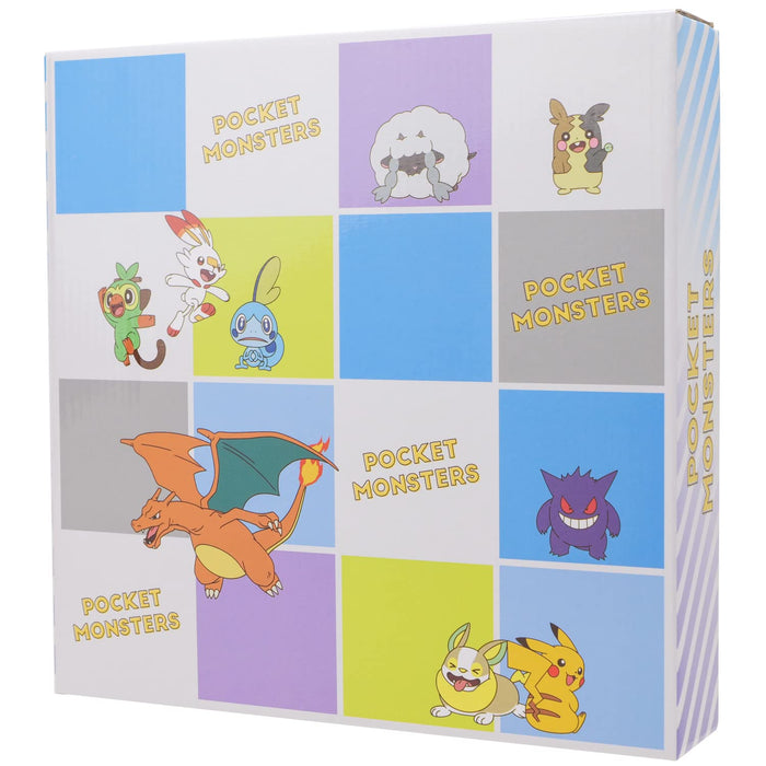 T'S FACTORY Pokemon Icon Square Wall Clock Blue- Japan Figure Store - #1 Bring To You The Best Japanese Goods