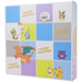 T'S FACTORY Pokemon Icon Square Wall Clock Blue- Japan Figure Store - #1 Bring To You The Best Japanese Goods
