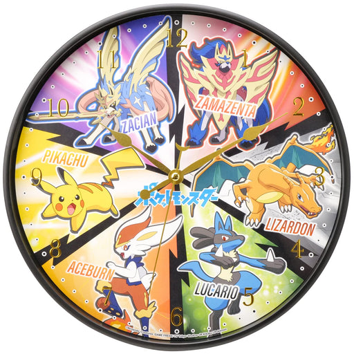 T'S FACTORY Pokemon Index Wall Clock Cool- Japan Figure Store - #1 Bring To You The Best Japanese Goods