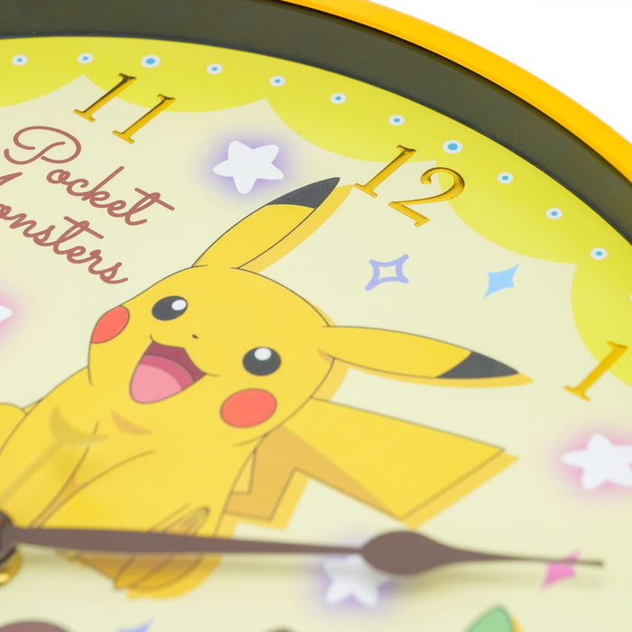 T'S FACTORY Pokemon Index Wall Clock Happy- Japan Figure Store - #1 Bring To You The Best Japanese Goods