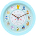 T'S FACTORY Pokemon Circle Window Wall Clock Blue- Japan Figure Store - #1 Bring To You The Best Japanese Goods