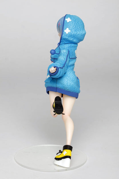 Taito ReZero Fluffy Parka Figure Rem Ver- Japan Figure Store - #1 Bring To You The Best Japanese Goods