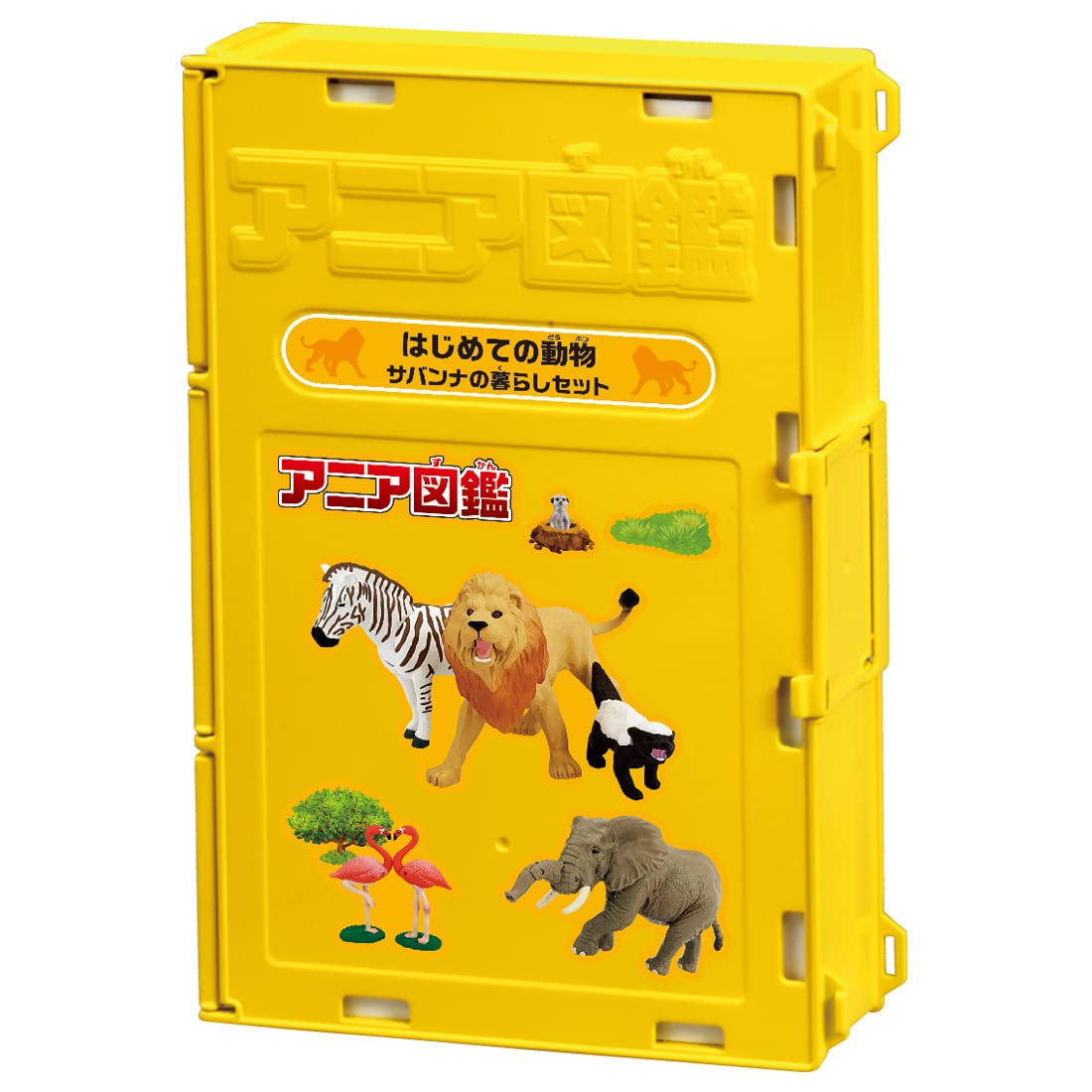Takara Tomy Ania Savanna Life Set Dinosaur & Animal Toy for Ages 3+- Japan Figure Store - #1 Bring To You The Best Japanese Goods