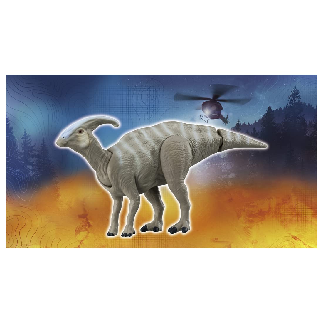 Takara Tomy Ania Jurassic World Parasaurolophus Dinosaur Toy for Kids 3+- Japan Figure Store - #1 Bring To You The Best Japanese Goods