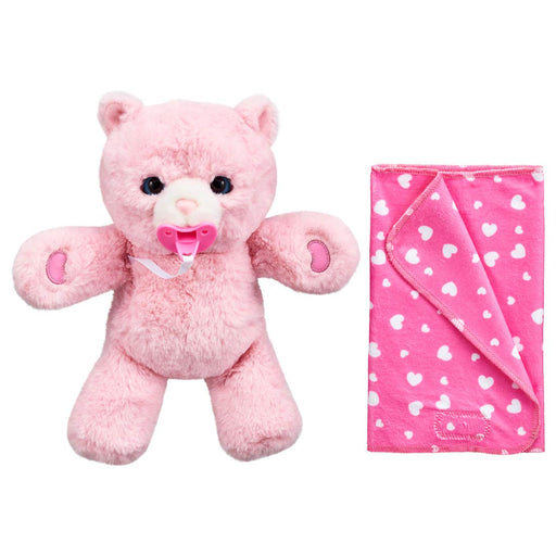 Takara Tomy Cuddle Nerun Peach Bear W290xH185xD165mm- Japan Figure Store - #1 Bring To You The Best Japanese Goods