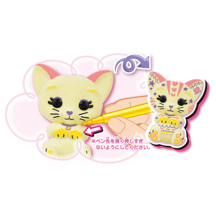 Takara Tomy Mofrens Cat Drawing Set with Pen- Japan Figure Store - #1 Bring To You The Best Japanese Goods