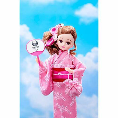 Takara Tomy Licca-chan Doll Yukata Tokyo 2020 Paralympic Emblem- Japan Figure Store - #1 Bring To You The Best Japanese Goods