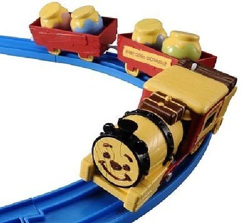 Takara Tomy Plarail Disney Dream Railway Winnie The Pooh Honey Cargo Locomotive- Japan Figure Store - #1 Bring To You The Best Japanese Goods
