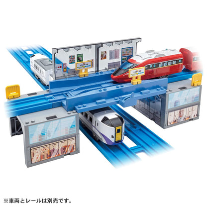 Takara Tomy Plarail J-23 Train Toy - Building and Station Set for Ages 3+- Japan Figure Store - #1 Bring To You The Best Japanese Goods