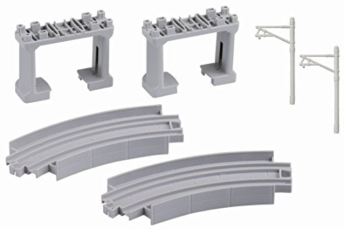 Takara Tomy Plarail R-27 Overpass Curved Rail Set F/s - Japan Figure