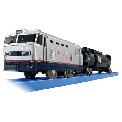 Takara Tomy Plarail S-46 Red Thunder Silver Train Toy for Ages 3 and Up- Japan Figure Store - #1 Bring To You The Best Japanese Goods