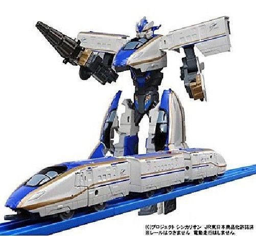 Takara Tomy Plarail Shinkansen Henkei Robo 03 Shinkalion E7 Kagayaki Japan- Japan Figure Store - #1 Bring To You The Best Japanese Goods
