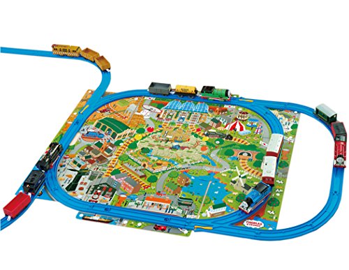 Takara Tomy Plarail Thomas & Friends Transform Into Box! Play Map Set Japan- Japan Figure Store - #1 Bring To You The Best Japanese Goods