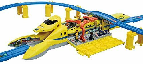 Takara Tomy Plarail Transformed Into A Base ! Very Big Dr.yellow Set- Japan Figure Store - #1 Bring To You The Best Japanese Goods