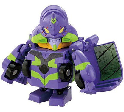 Takara Tomy Q Transformers Qtc02 Evangelion 3 Pieces Set Figures- Japan Figure Store - #1 Bring To You The Best Japanese Goods