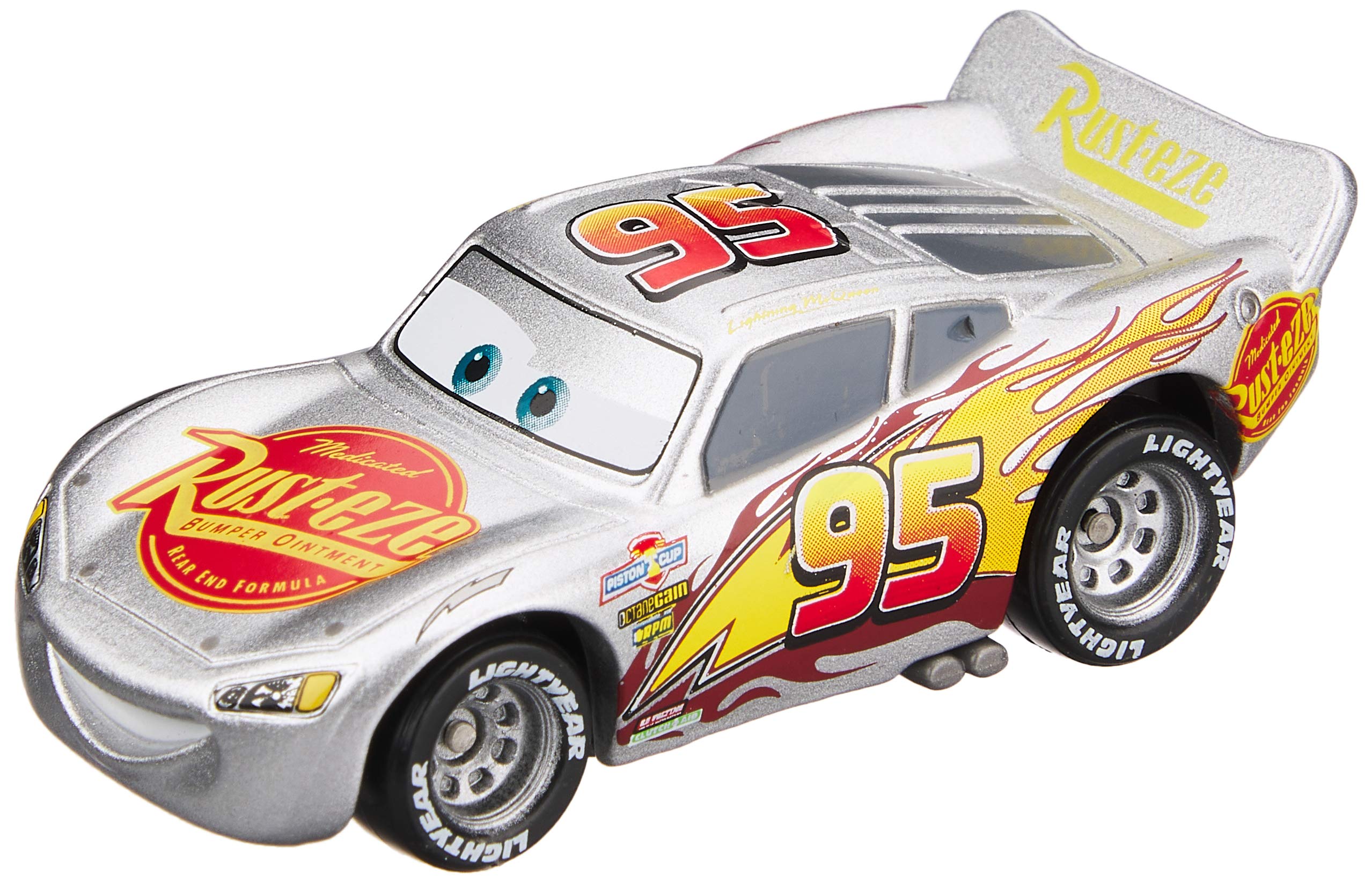 Takara Tomy Tomica C-31 Disney Cars Lightning Mc Queen (Silver RacerType) Racing Car Toys- Japan Figure Store - #1 Bring To You The Best Japanese Goods