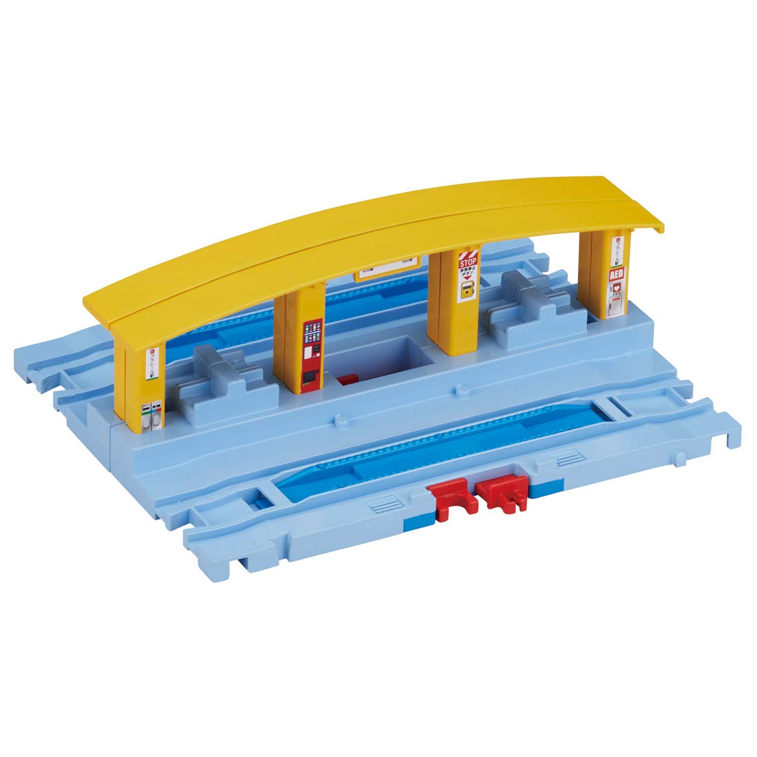 TAKARA TOMY Pla-Rail Let'S Connect! Train Station- Japan Figure Store - #1 Bring To You The Best Japanese Goods