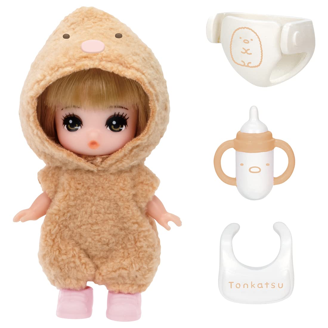 Takara Tomy Licca-Chan Doll Ld-30 Tonkatsu Daisukikako-Chan Changeable Doll Play House Sumikko Gurashi Toy Age 3 And Up Passed Toy Safety Standards St Mark Certified Licca Takara Tomy- Japan Figure Store - #1 Bring To You The Best Japanese Goods