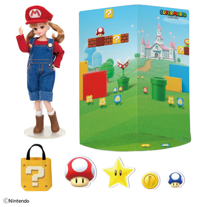 Takara Tomy Licca-Chan Doll Ld-33 Super Mario Dress Up Doll Pretend Play Toy Age 3+ Japan St Mark Certified- Japan Figure Store - #1 Bring To You The Best Japanese Goods