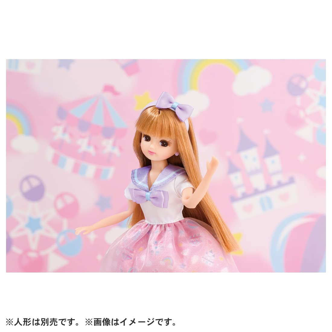 TAKARA TOMY Licca Doll Dreamy Cute Amusement Park Outfit- Japan Figure Store - #1 Bring To You The Best Japanese Goods