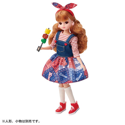 TAKARA TOMY Licca Doll Girly Picnic Clothes Set- Japan Figure Store - #1 Bring To You The Best Japanese Goods