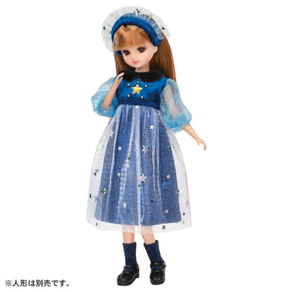TAKARA TOMY Licca Doll Starry Night Outfit (Doll is not included)- Japan Figure Store - #1 Bring To You The Best Japanese Goods