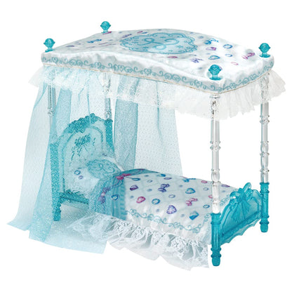 TAKARA TOMY Lf-07 Licca Doll Dreaming Princess Crystal Bed Set- Japan Figure Store - #1 Bring To You The Best Japanese Goods